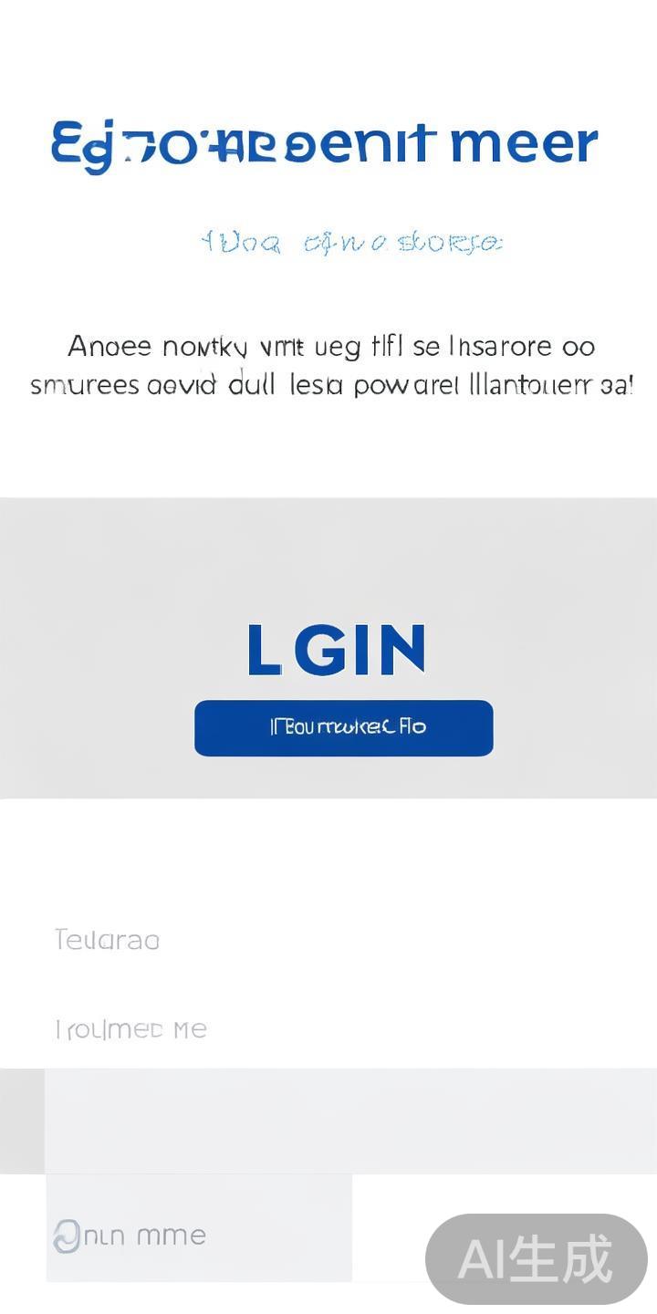 首先，一个清晰简洁的登录入口界面能极大提升用户体验